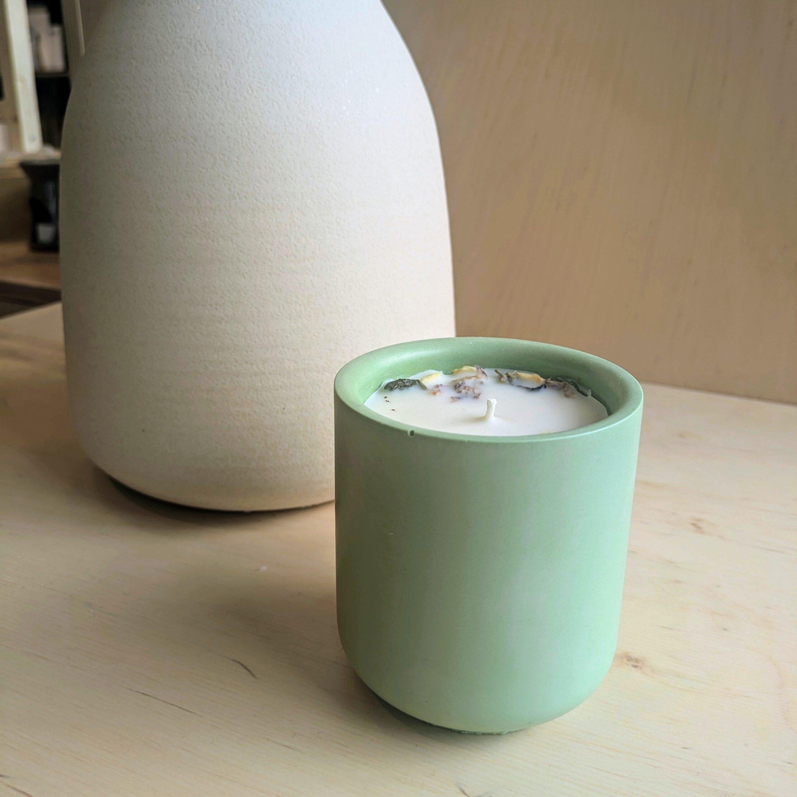 grande bougie parfumée figuier