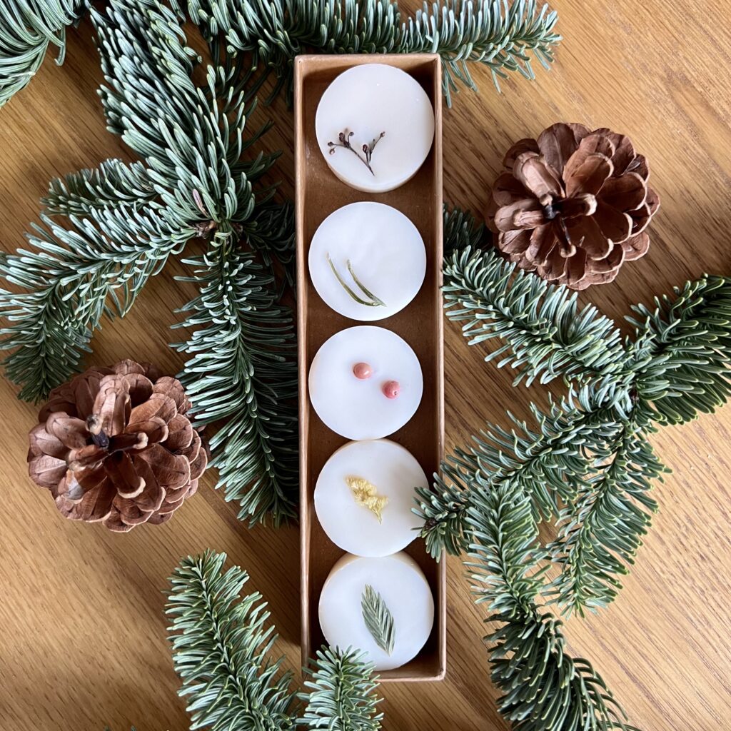 coffret de 5 fondants hivernaux