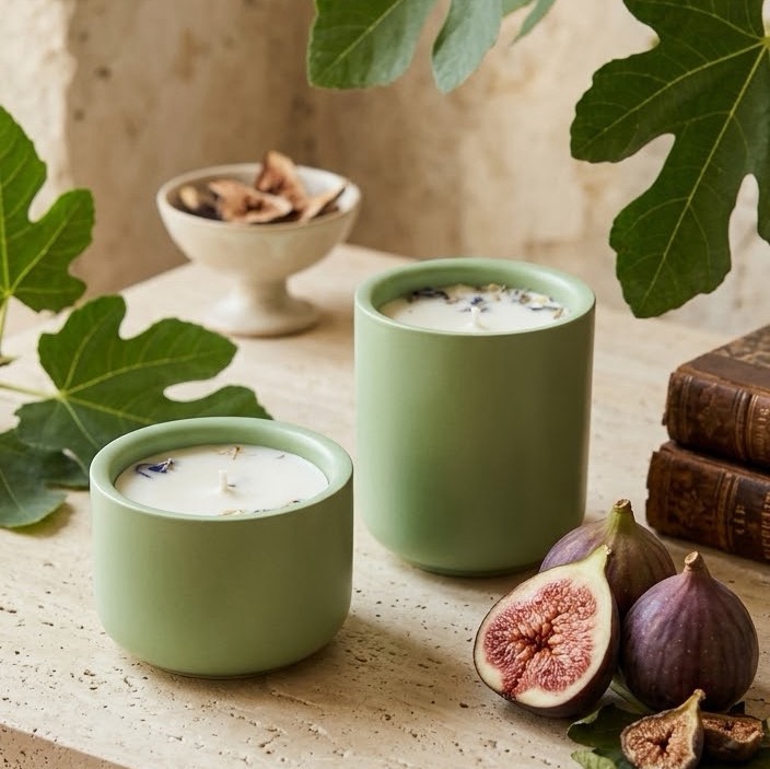 Bougie naturelle Figuier